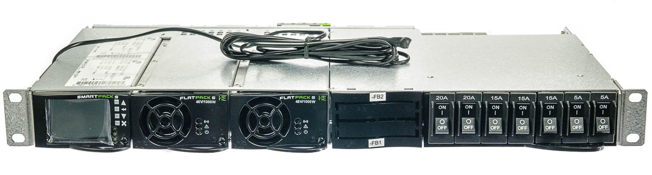 ELTEK Flatpack S 1U 48V 2kW 230VAC BD siłownia telekomunikacyjna