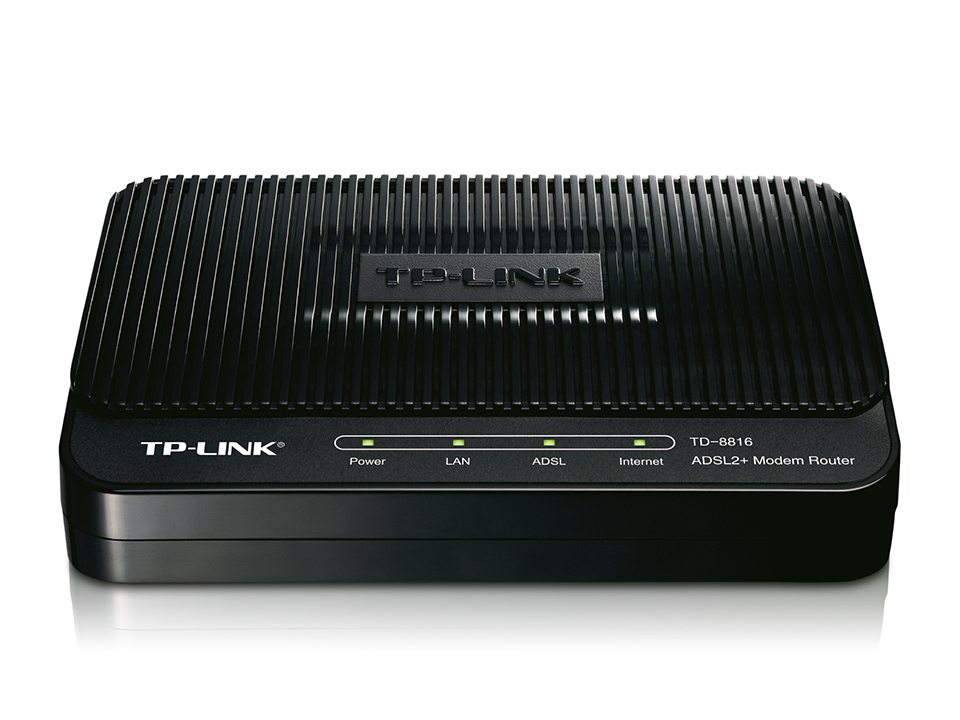 TPLink TD8816 modem ADSL/ADSL2+, router NAT