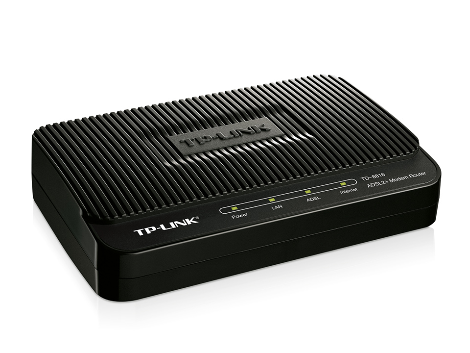 TPLink TD8816 modem ADSL/ADSL2+, router NAT