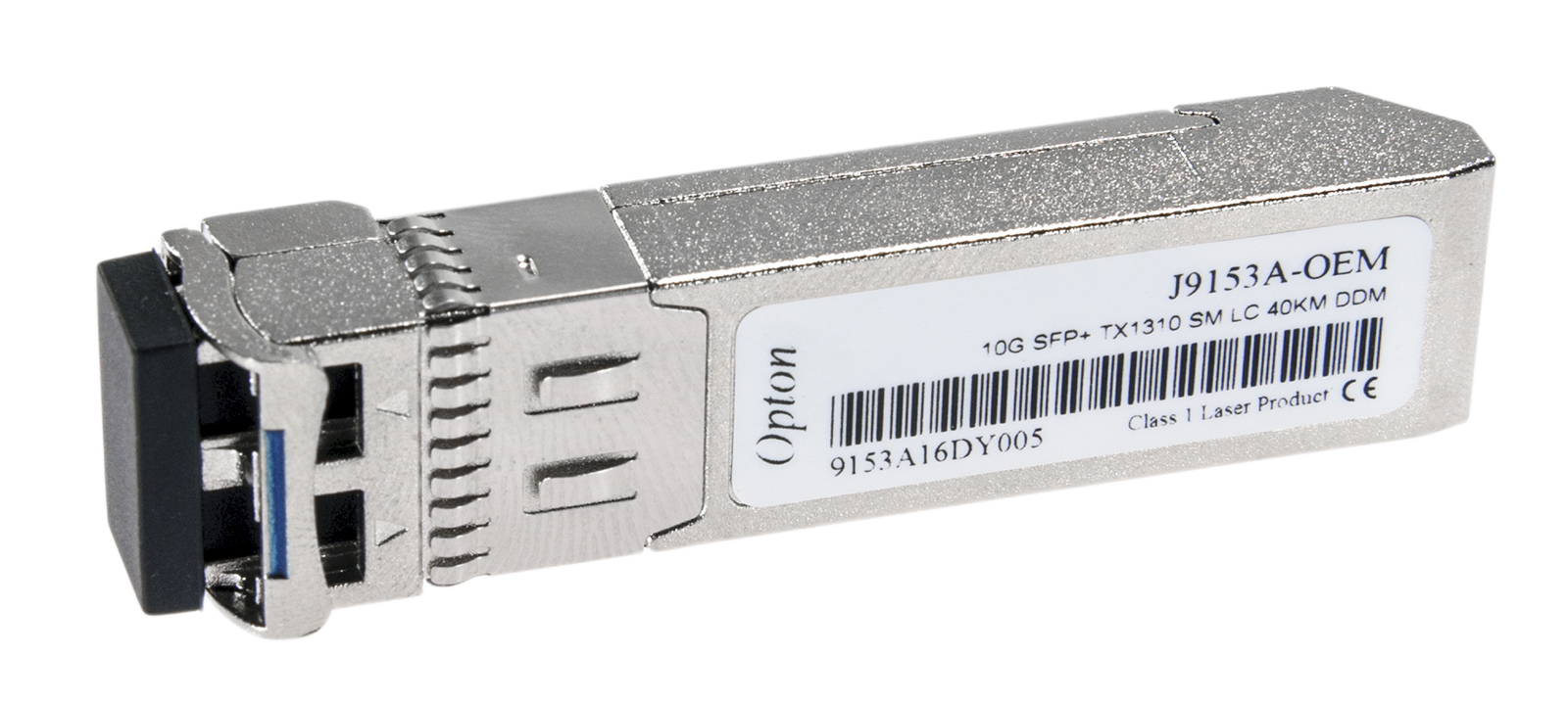 10G SFP+ LC ER Transceiver, SM LC, 40km, TX1310nm DDM (HP J9153A compatible)