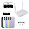 200 sztuk Huawei HG8145V6 (terminal GPON ONT Wi-Fi 5 AC1200) z iPhone 17 256GB za 1 zł