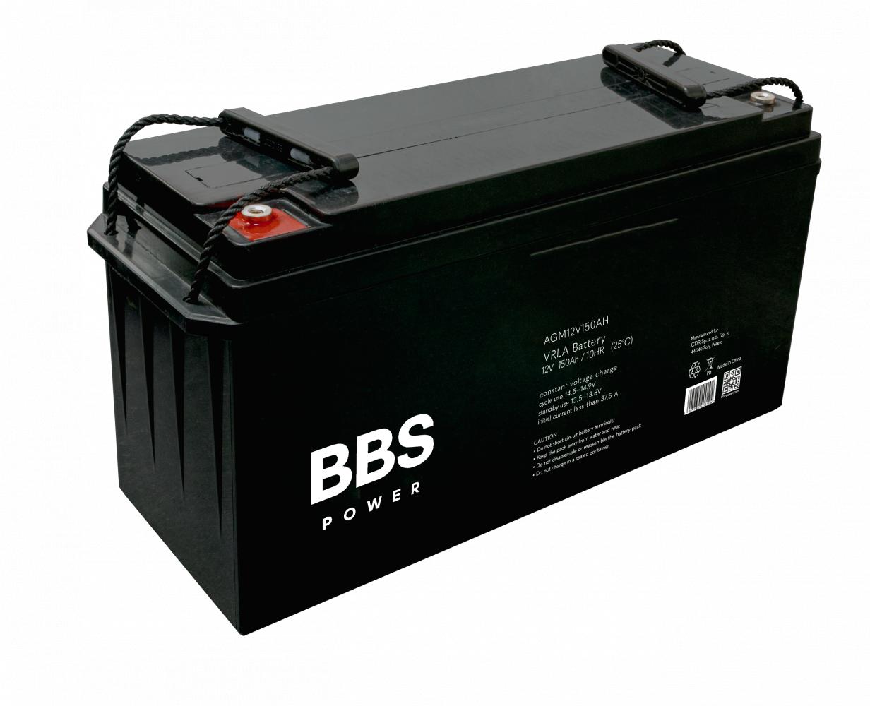 BBS Power AGM12V150AH akumulator AGM VRLA 12 V, 150 Ah