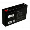 BBS Power AGM6V7AH akumulator AGM VRLA 6 V, 7 Ah