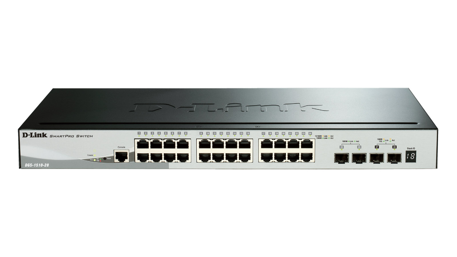 D-Link DGS-1510-28 przełącznik SmartPro 24x GE, 2x SFP, 2x SFP+