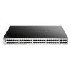 D-Link DGS-3130-54PS/SI zarządzalny switch (przełącznik) 48x GE, 2x 10GE, 4x SFP+, 48x PoE OUT (802.3af/at)