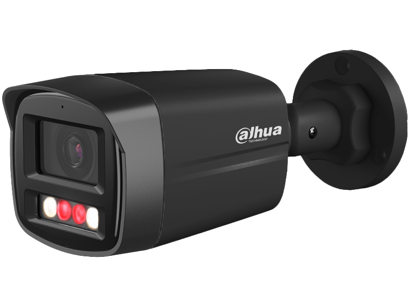 Dahua IPC-HFW1439TL1-A-IL-BLACK kamera zewnętrzna IP Smart Dual 4Mpix , 2,8 mm, mikrofon, PoE