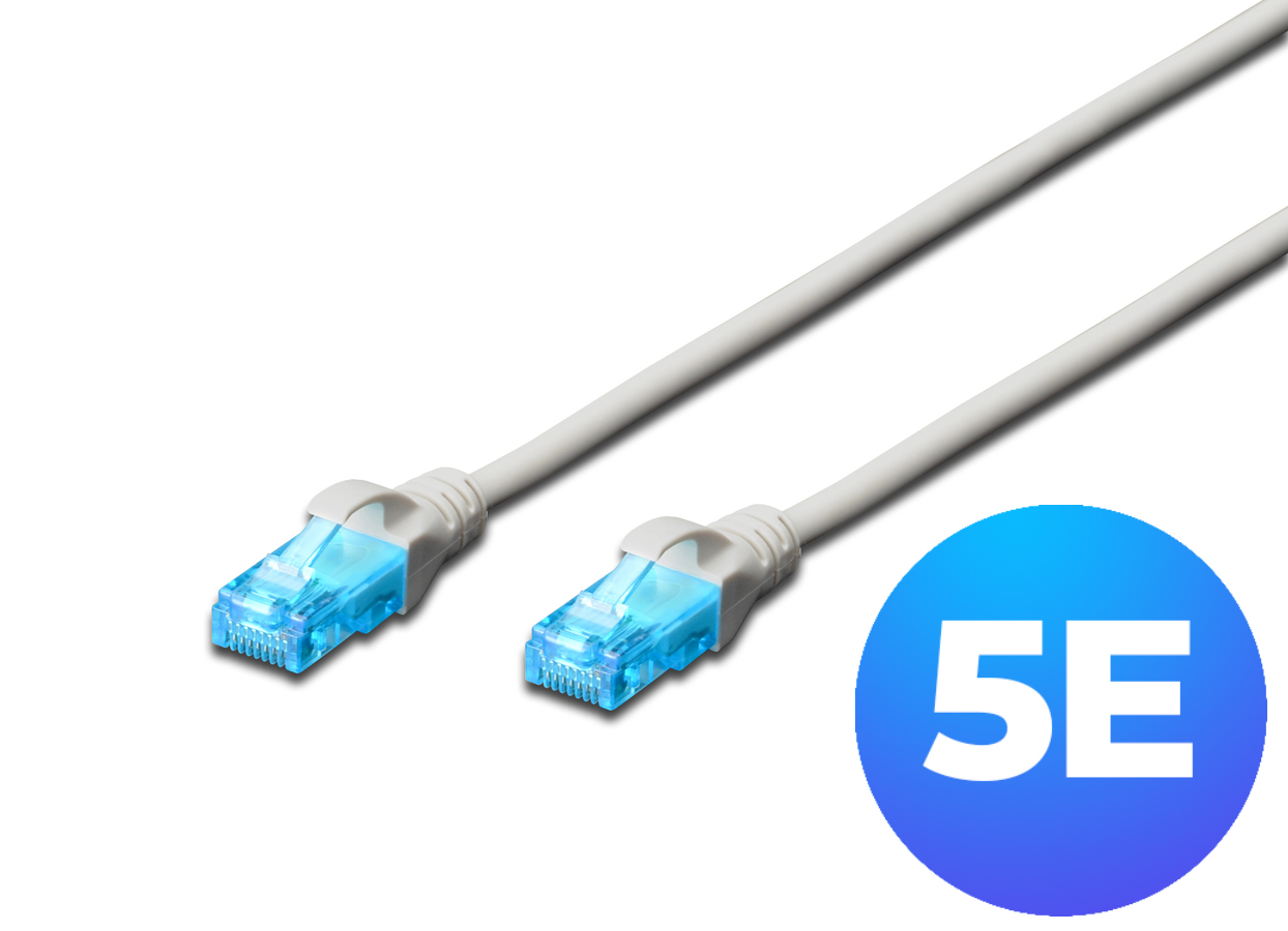 Digitus DK-1512-150 patchcord U/UTP kat. 5e, CCA, kolor gray, długość 15 m