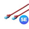 Digitus DK-1512-070/R patchcord U/UTP kat. 5e, CCA, kolor czerwony, długość 7 m