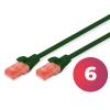 Digitus DK-DK-1612-020/G patchcord U/UTP kat. 6, CCA, kolor zielony, długość 2 m