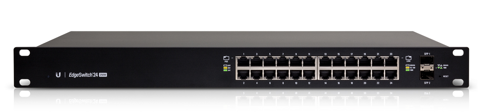 EdgeSwitch ES-24-250W 24x GE 24x PoE 2x SFP