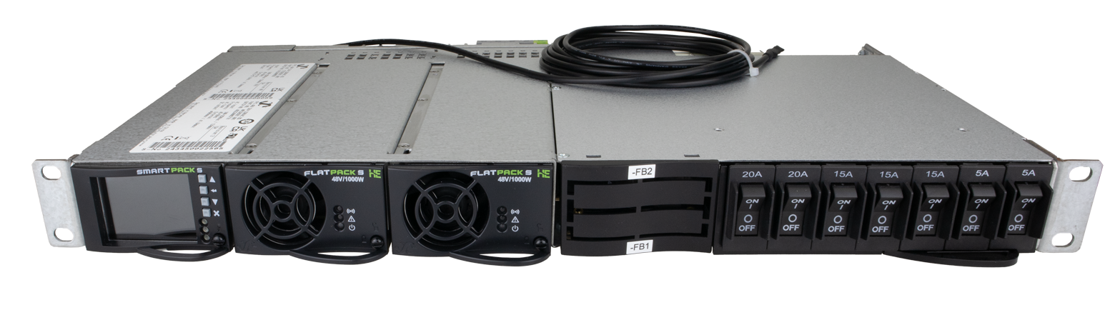 ELTEK Flatpack S 1U 48V 2kW 230VAC BD siłownia telekomunikacyjna