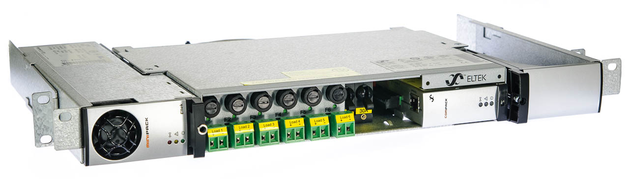 ELTEK Minipack 1U 48V 880 W  siłownia telekomunikacyjna (1 prostownik)