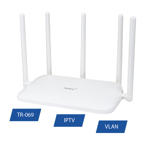 FiberHome SR1041F router Wi-Fi 6 AX3000, 4x GE