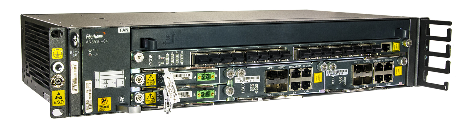 FiberHome terminal GPON OLT AN5516-04 (16x GPON z wkładkami, 2x zasilanie DC)