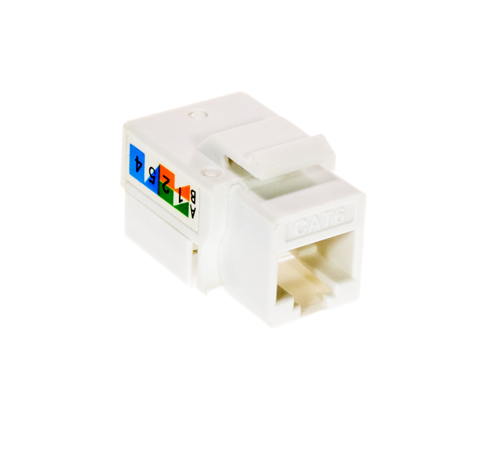 Gniazdo / moduł keystone RJ45 UTP 6, krone