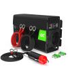 Green Cell INV01DE Przetwornica napięcia Inwerter 12V DC do 230V AC 300W/600W