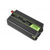 Green Cell INV09 Przetwornica napięcia 12V DC do 230V AC 1000W/2000W czysta sinusoida