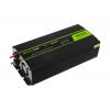 Green Cell INV16 Power Inverter 12V DC na 230V AC 500W/1000W czysta sinusoida