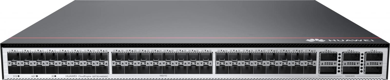 Huawei CloudEngine switch S6730-H48X6C 48x SFP+, 6x QSFP28 (40/100G), licencja 40 Gb/s, zasilanie AC