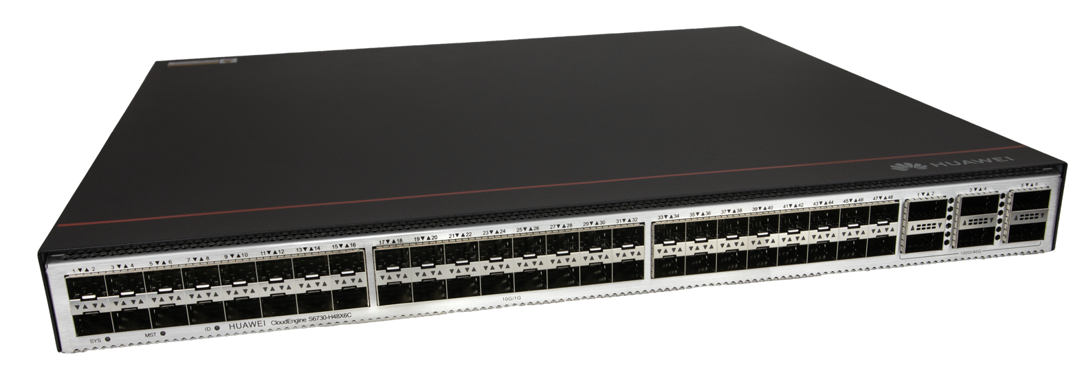 Huawei CloudEngine switch S6730-H48X6C 48x SFP+, 6x QSFP28 (40/100G), licencja 100 Gb/s, zasilanie DC