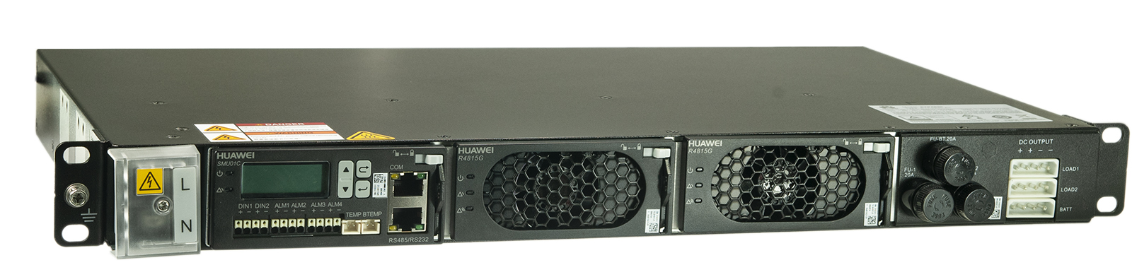Huawei ETP4830-A1 siłownia telekomunikacyjna 48V 1740W  kontroler SMU01C, prostownik RG4815G1