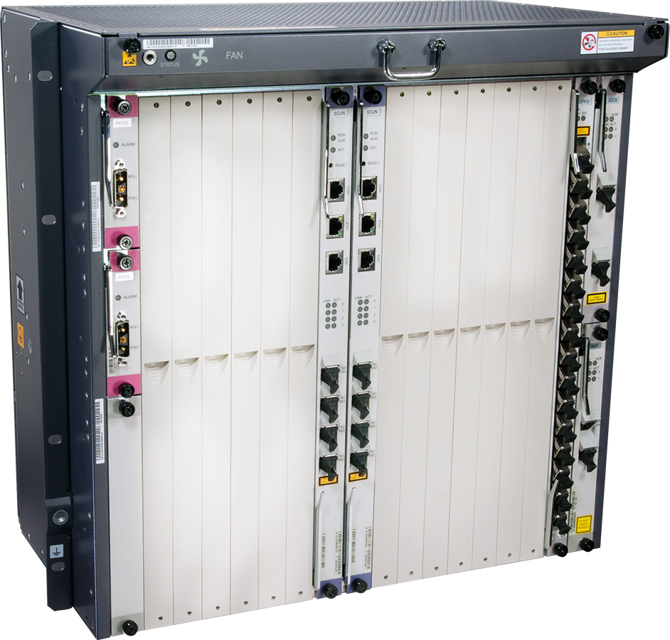 Huawei terminal GPON OLT MA5680T (8x GPON z wkładkami C+, zasilanie DC)