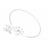 Jirous JRMB-900-4,7 antena paraboliczna, pasmo 4,7 GHz, czasza 90 cm, zysk 30 dBi, podwójna polaryza