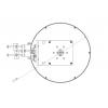 Jirous JRMD-400-10/11 antena paraboliczna do Mimosa B11 (11 GHz)