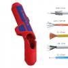 KNIPEX 16 95 01 SB ErgoStrip stripper do ściągania izolacji z kabli okrągłych 8 - 13 mm