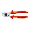 KNIPEX 95 16 165 nożyce do cięcia kabli izolowane (maks. średnica 15 mm)
