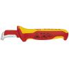 KNIPEX 98 55 nóż do ściągania izolacji ze stopką prowadzącą