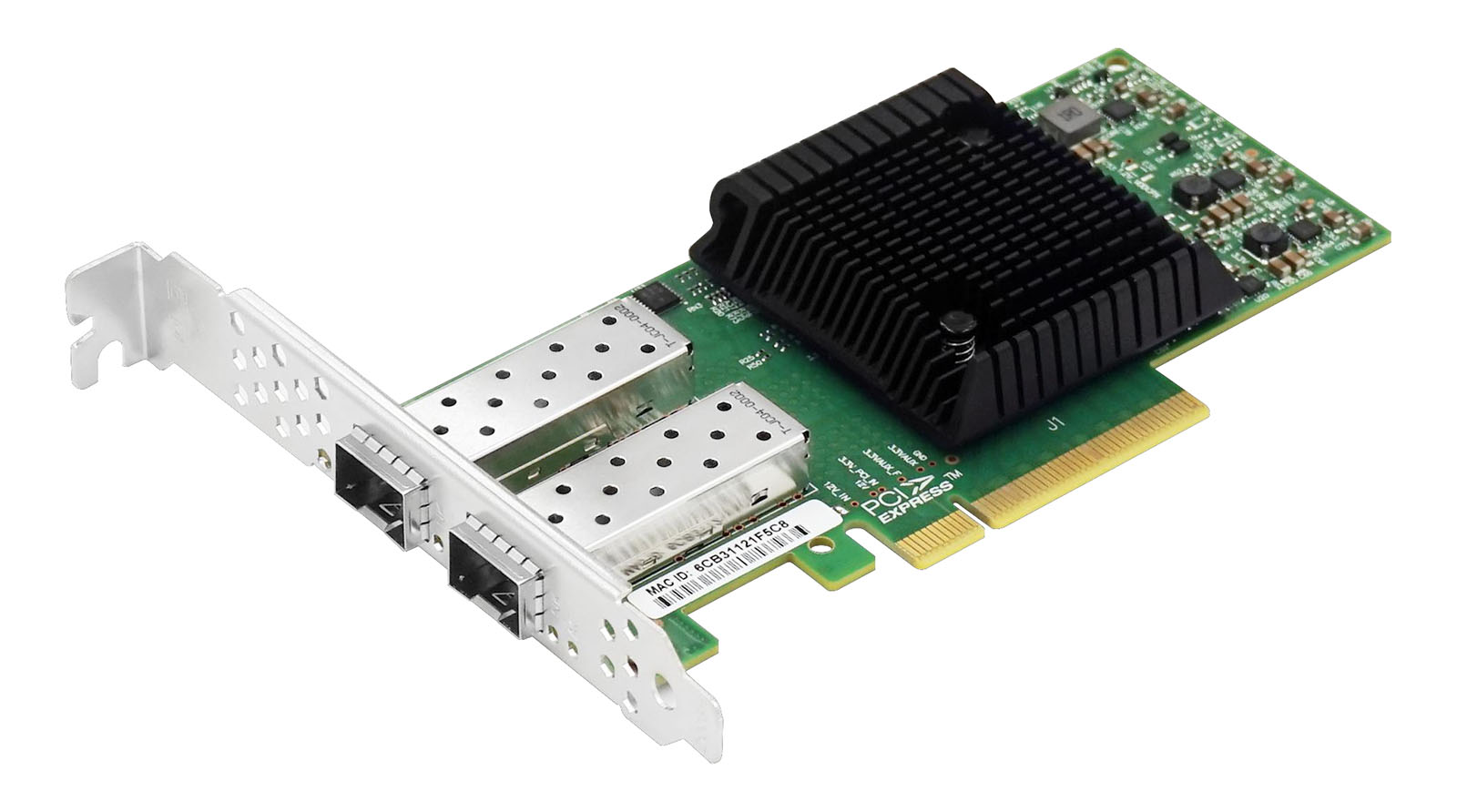 LR-Link LRES1055PF-2SFP+ karta sieciowa 2x SFP+ (10G), PCIe x8 (Mellanox ConnectX-4 Lx)