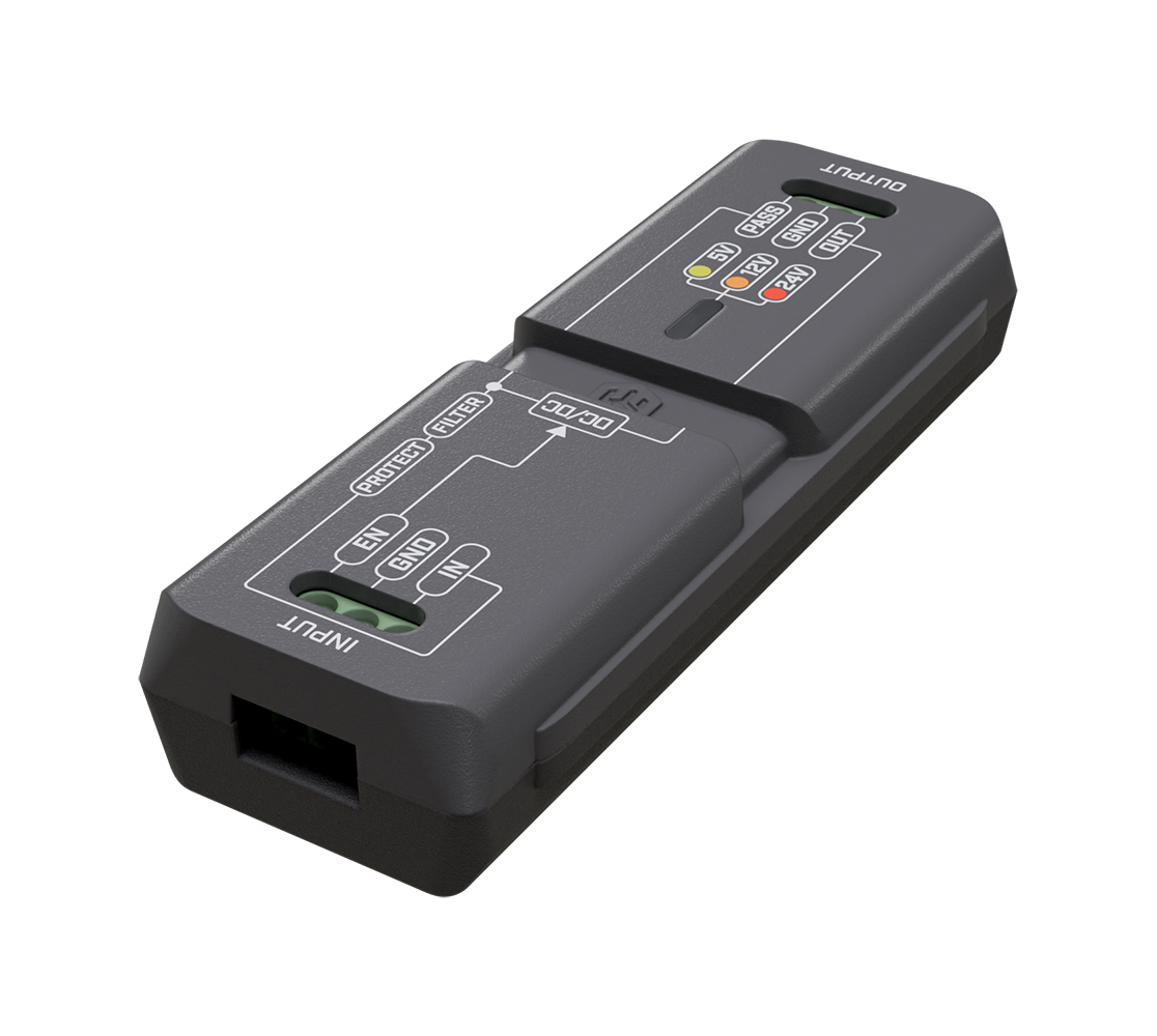 MikroTik APA-1 Automotive adapter z zabezpieczeniem przepięciowym