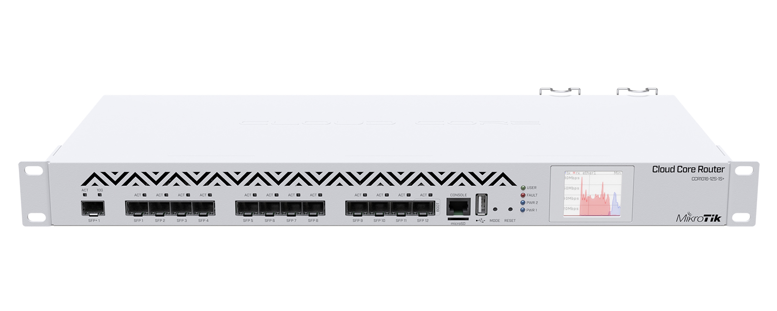 MikroTik Cloud Core Router CCR1016-12S-1S+ R2 12x SFP 1x SFP+