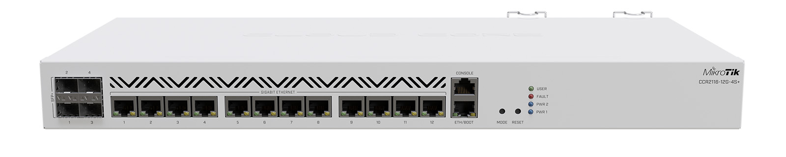 MikroTik Cloud Core Router CCR2116-12G-4S+ 12x GE, 4x SFP+