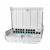 MikroTik CRS318-1Fi-15Fr-2S-OUT netPower GPEN switch 16x FE 2x SFP 15x PoE IN outdoor
