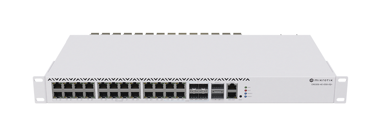 MikroTik CRS326-4C+20G+2Q+RM swtich 20x 2.5GE, 4x Combo (2.5GE / SFP+), 2x QSFP+