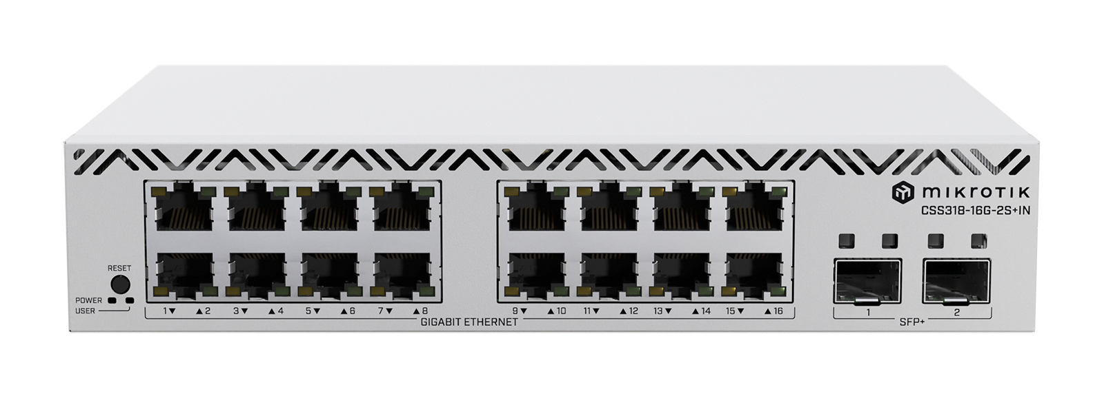 MikroTik CSS318-16G-2S+IN zarządzalny switch 16x GE, 2x SFP+