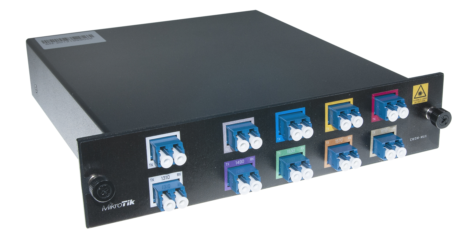 MikroTik CWDM-MUX8A-C2 CWDM MUX/DEMUX 8 kanałowy 1470-1610 nm