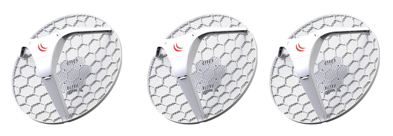 MikroTik RouterBOARD LHG 5 (Light Head Grid) trzypak