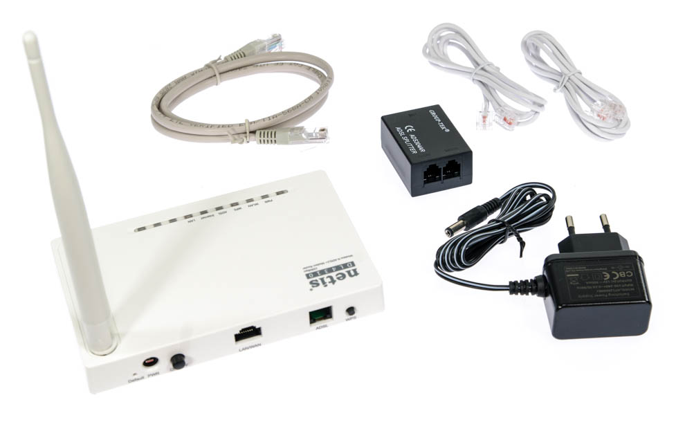 NETIS DL4310 150Mbps Wireless N ADSL2+ Modem Router