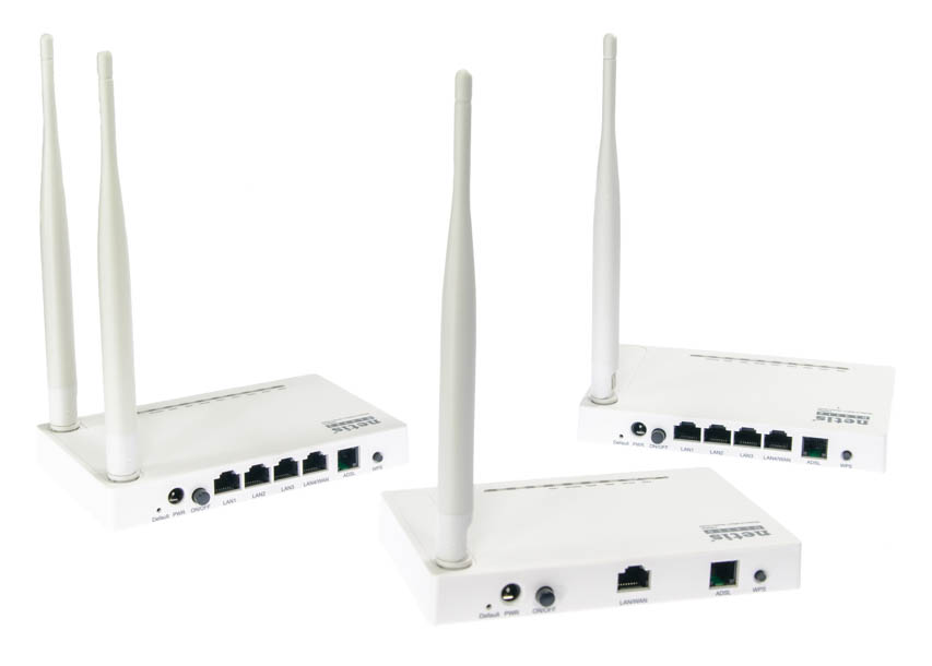 NETIS DL4312 150Mbps Wireless N ADSL2+ Modem Router