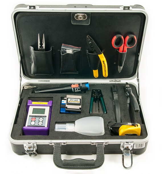 Nóż do obcinania włókien z zestawem narzędzi