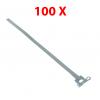 Opaska taśmowa z zawleczką 265mm x 8,5mm (100 sztuk)
