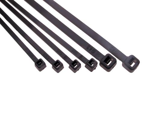 Opaska zaciskowa czarna 3.6mm x 30cm