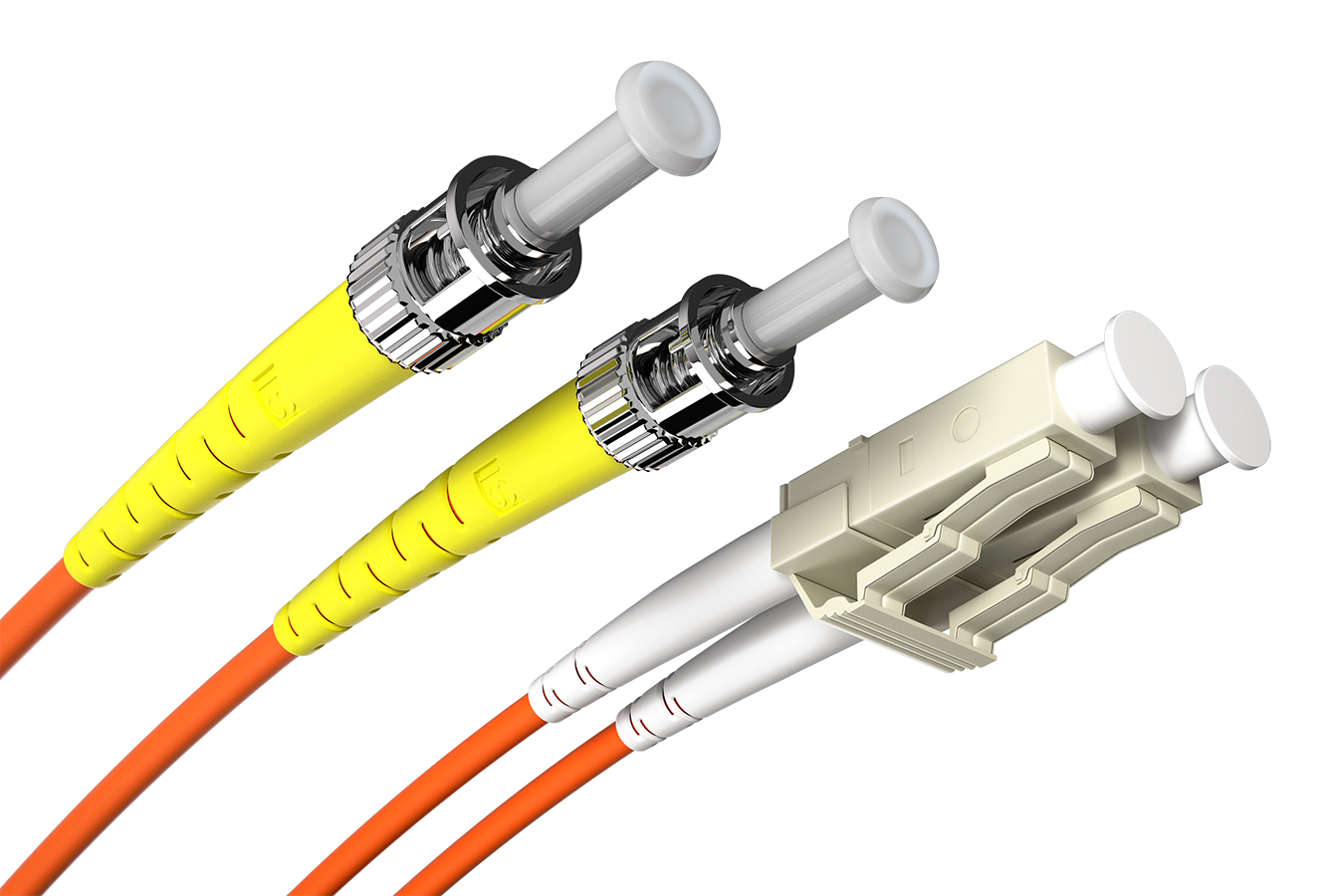 OPTON - Patchcord multimodowy LC-ST 50/125um OM2 MM duplex 2m