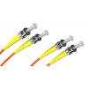 OPTON - PatchCord multimodowy ST-ST 50/125um OM2 MM duplex 0,5m
