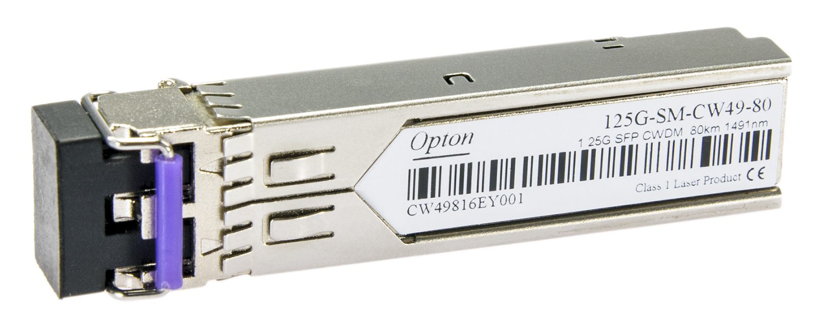 Opton 1.25G CWDM SFP TX1491 SM LC 80km