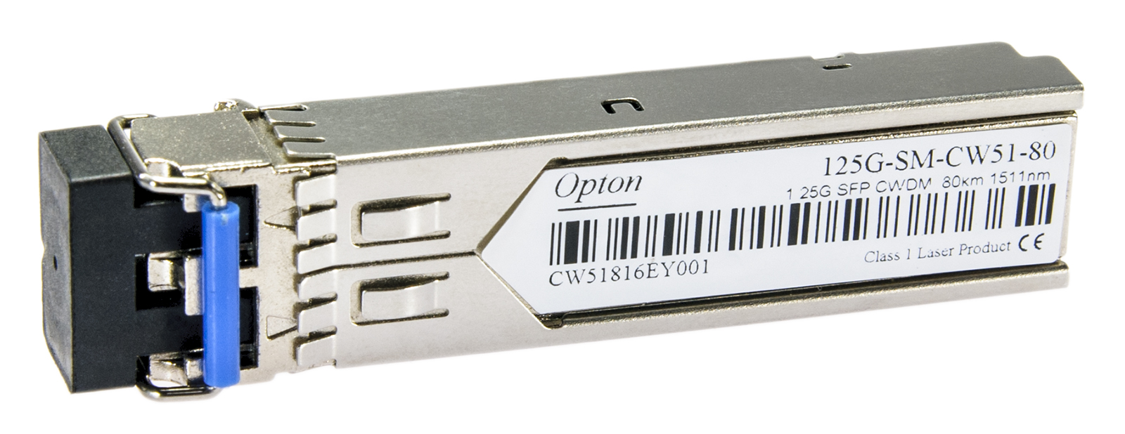 Opton 1.25G CWDM SFP TX1511 SM LC 80km