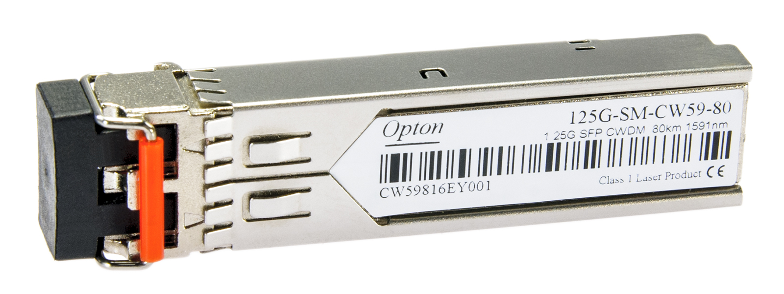 Opton 1.25G CWDM SFP TX1591 SM LC 80km